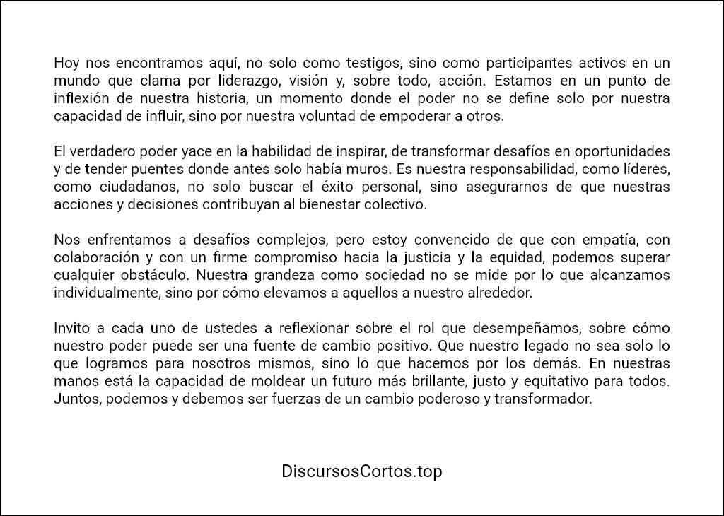 plantilla de Discursos de poder